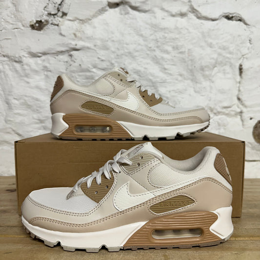 Nike Air Max 90 Phantom Light Orewood Brown Sz 7 (8.5W) DS