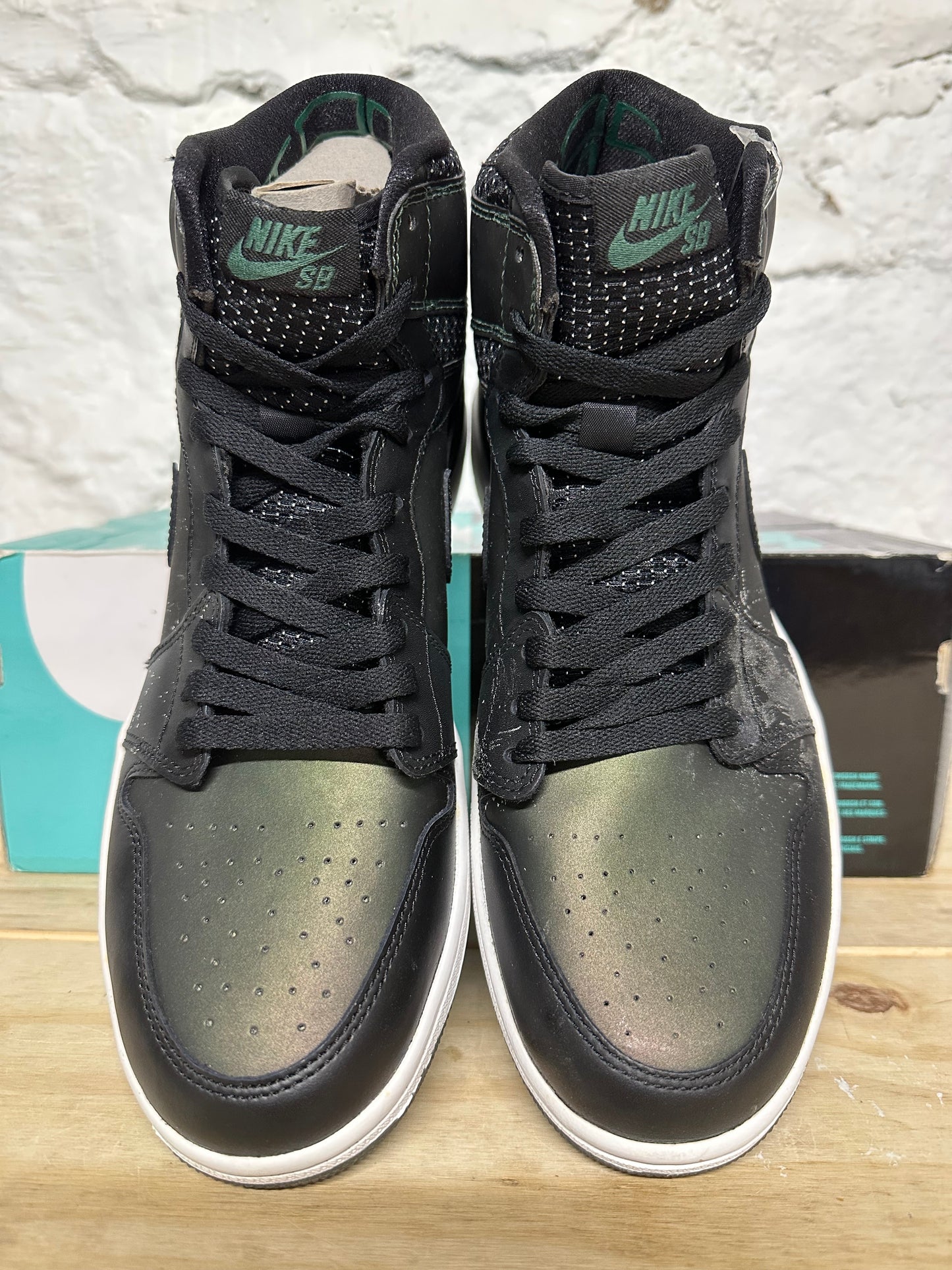 Air Jordan 1 SB Craig Stecyk Black Silver Sz 10 DS