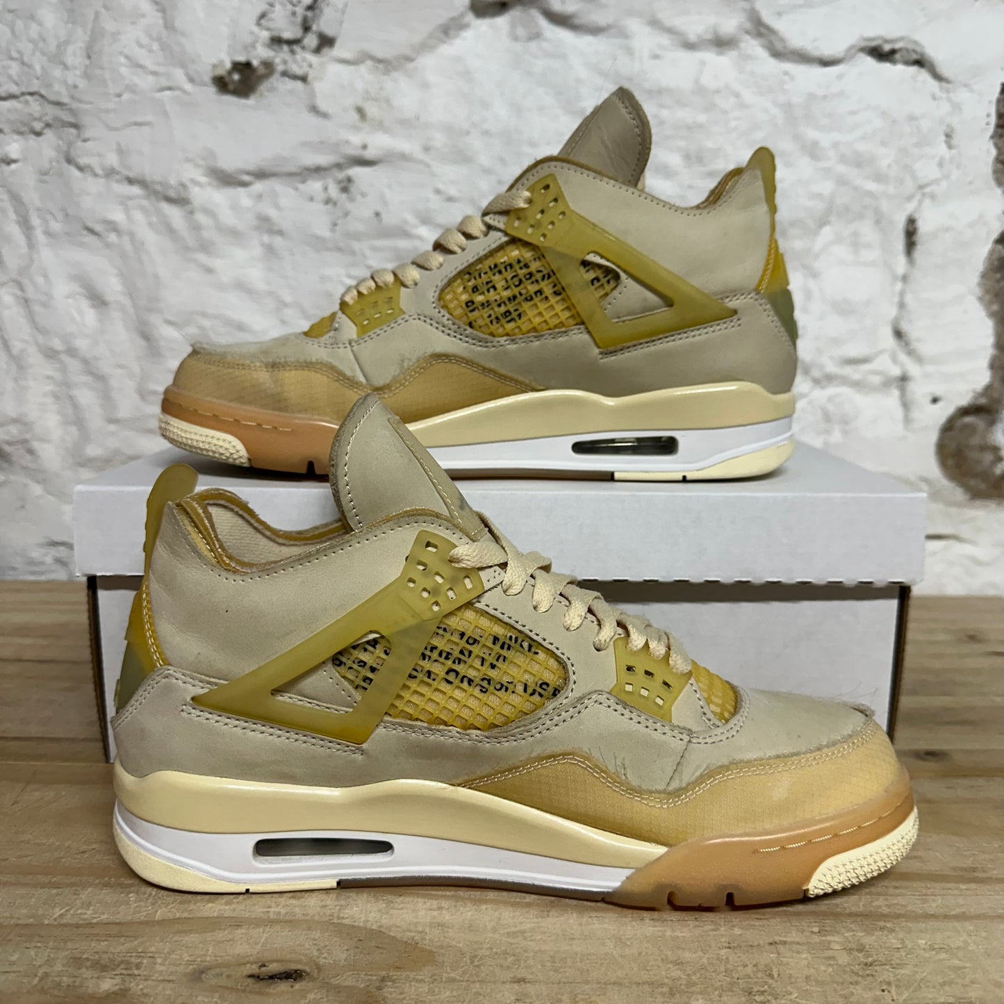 Air Jordan 4 Off-White Sail Sz 9 (10.5W)