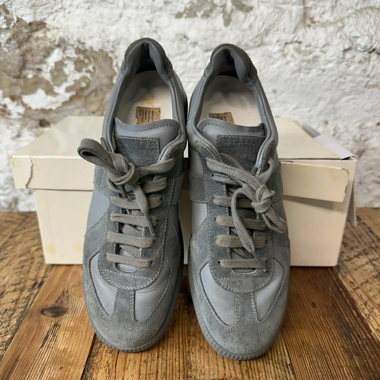 Maison Margiela Replica Gray Suede Sz 6.5 (39)
