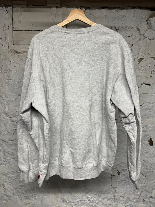Supreme Everlast Grey Crewneck Sz XL