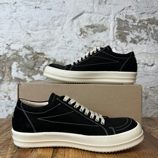 Rick Owens Vintage Pentastitch Black Milk Sneaker