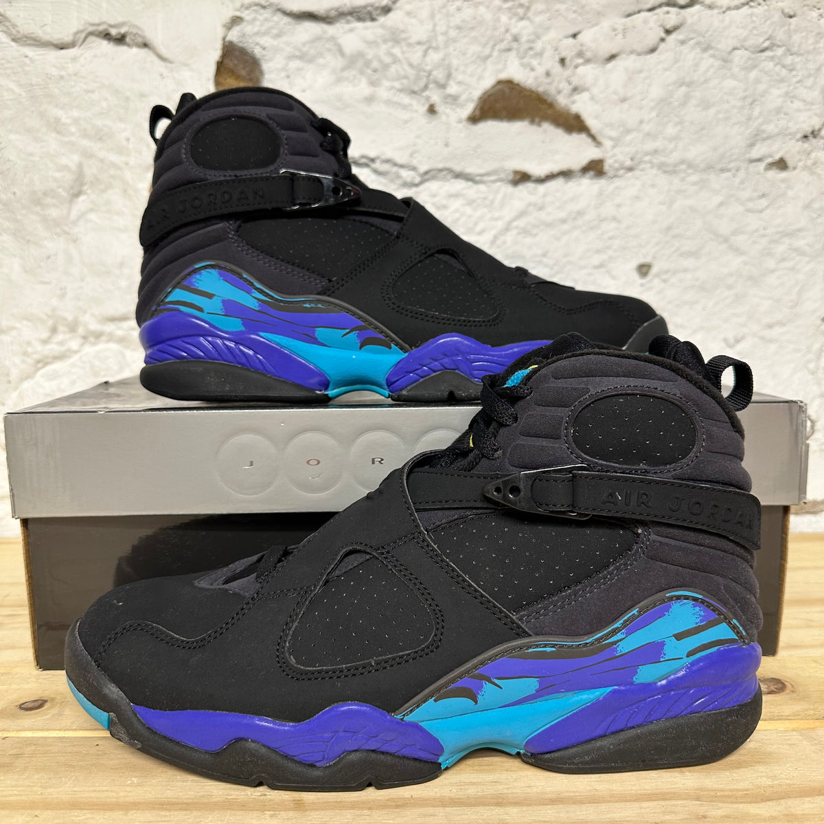 Air Jordan 8 Aqua (2007) Sz 10 DS