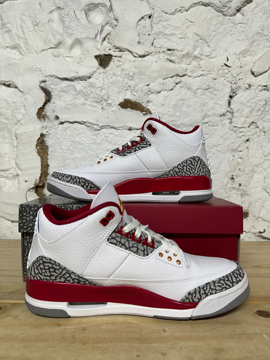 Air Jordan 3 Cardinal Sz 9