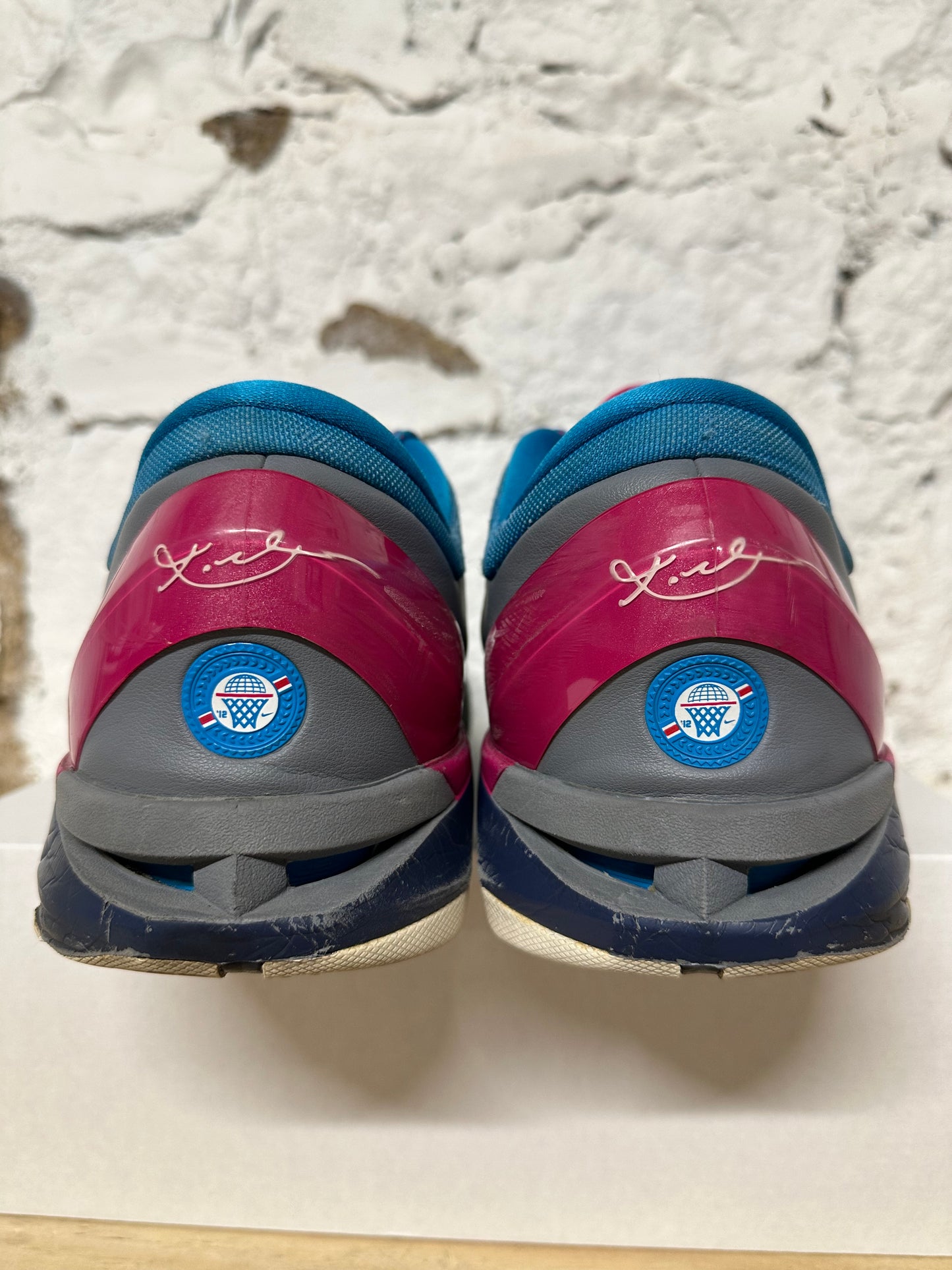 Nike Kobe 7 System Fireberry Sz 15