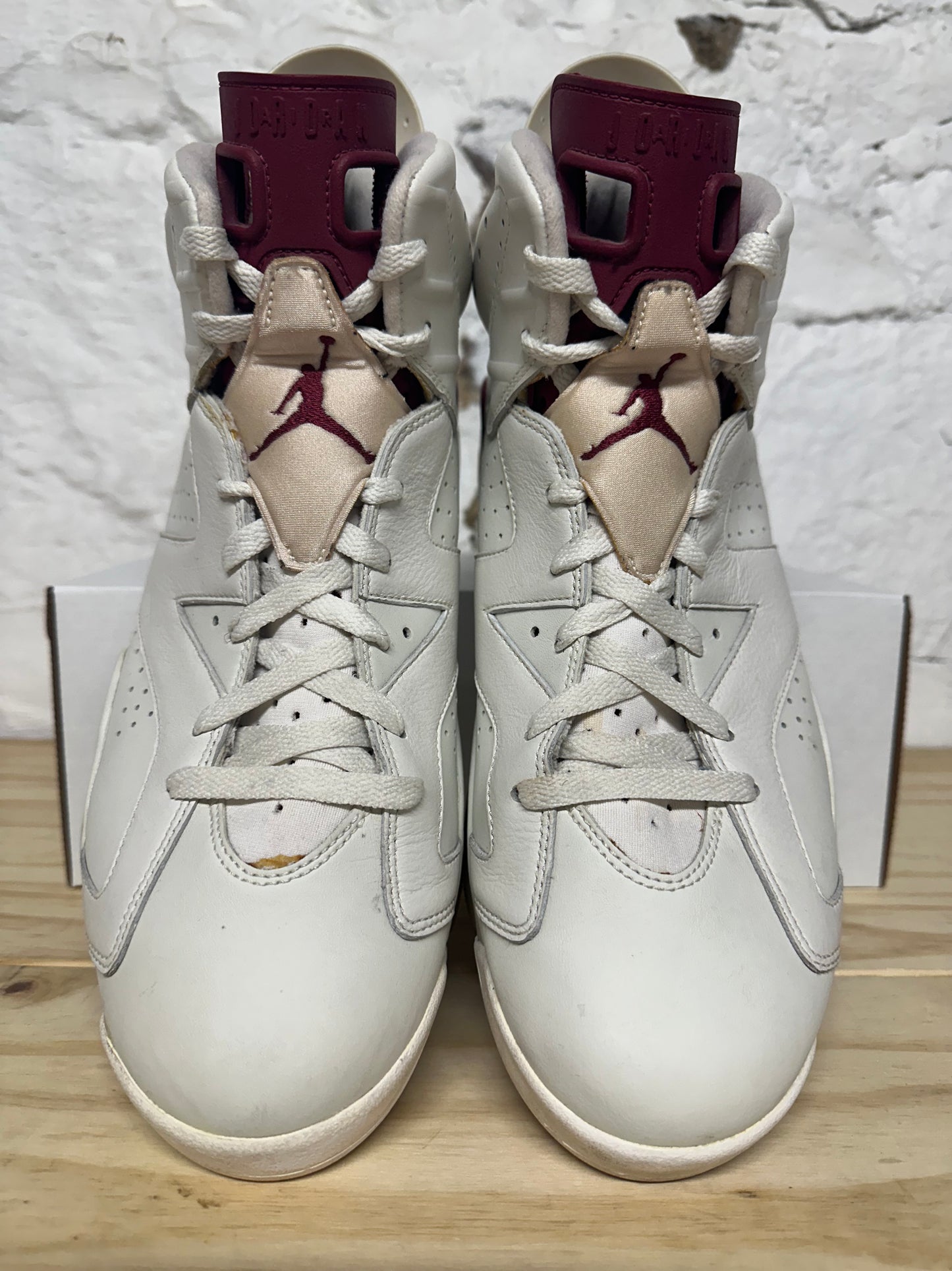 Air Jordan 6 Maroon Sz 14