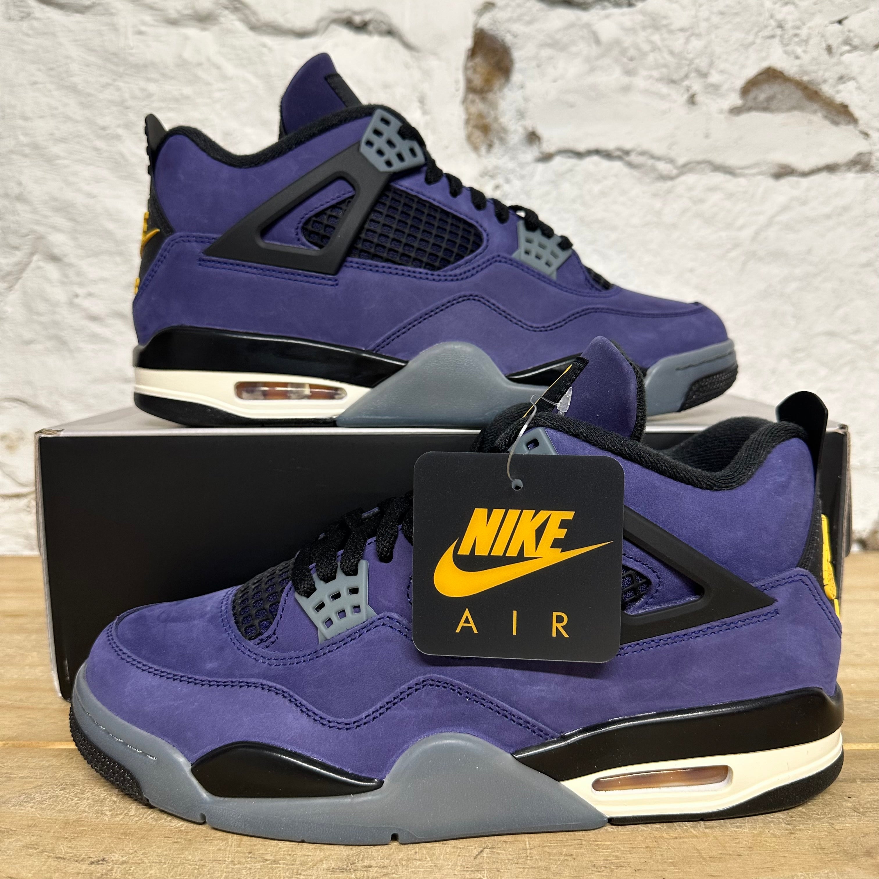 Air Jordan 4 Lakers Sz 10 DS