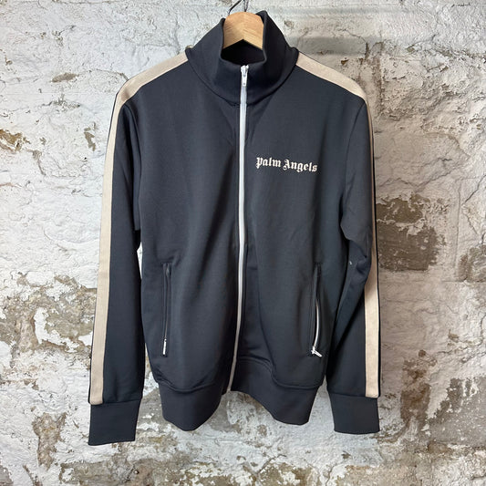 Palm Angels Grey Track Jacket Sz M