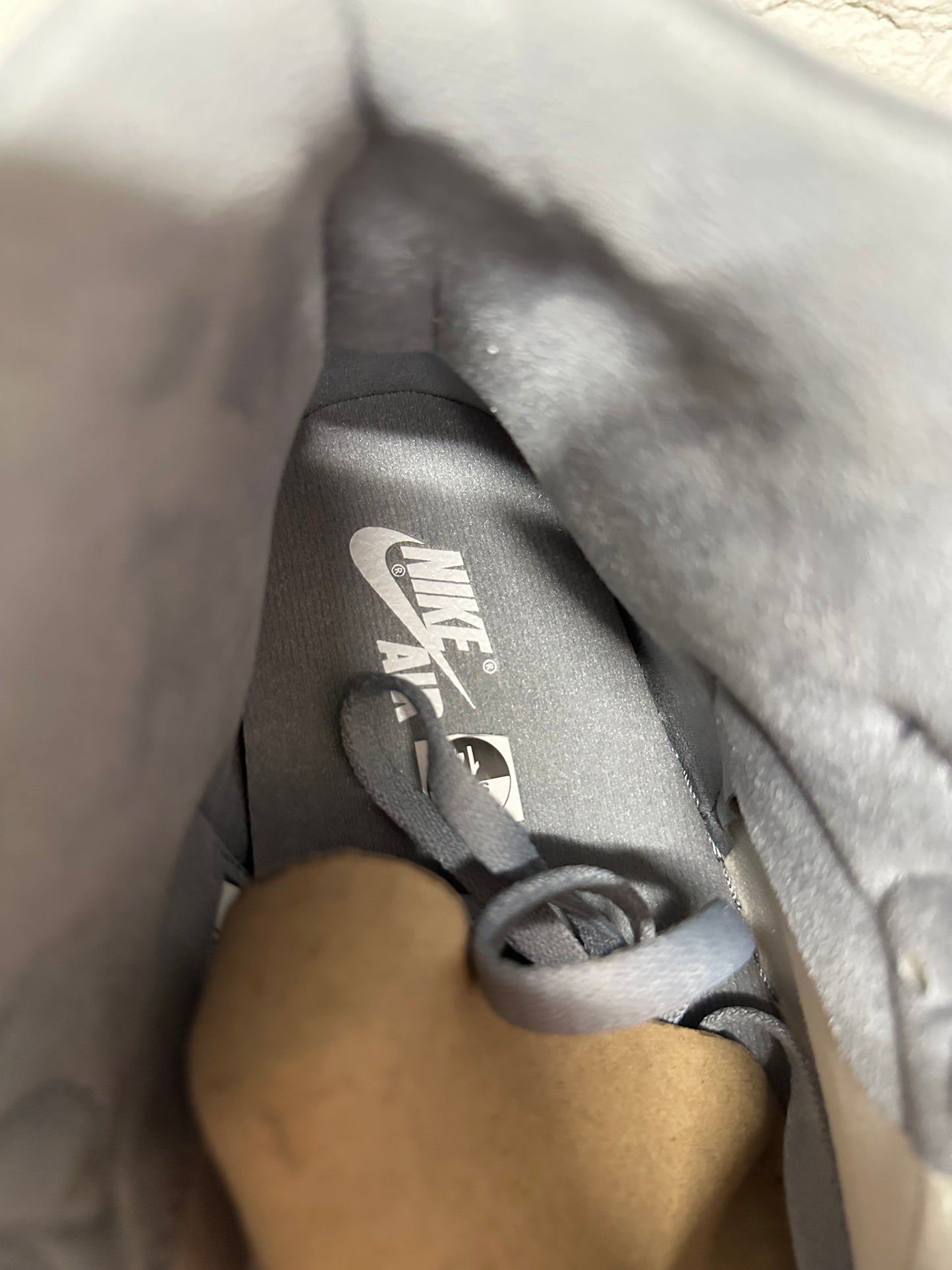 Air Jordan 1 High Stealth Sz 14 DS