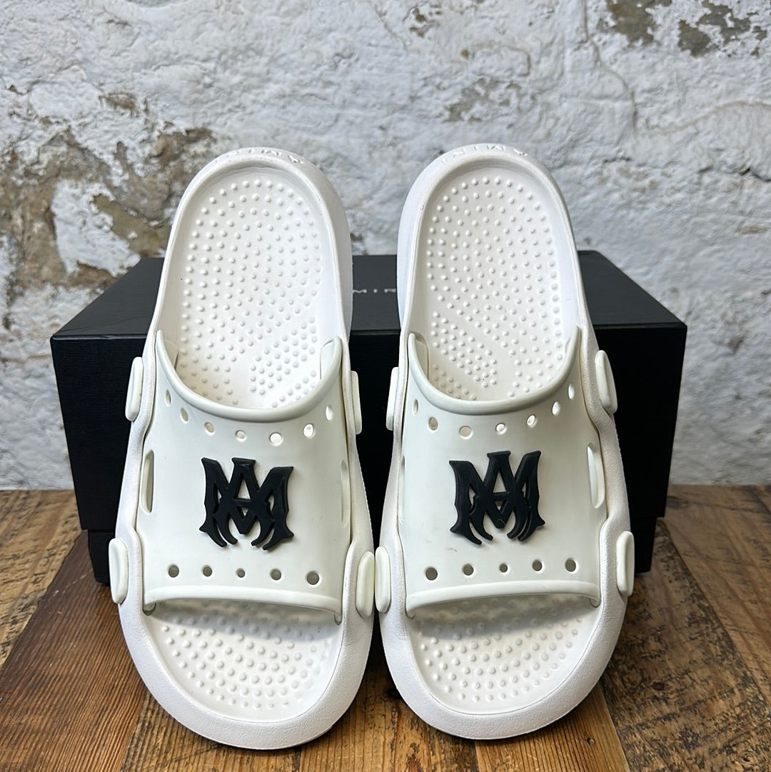 Amiri White Sandals Sz 10 (43)