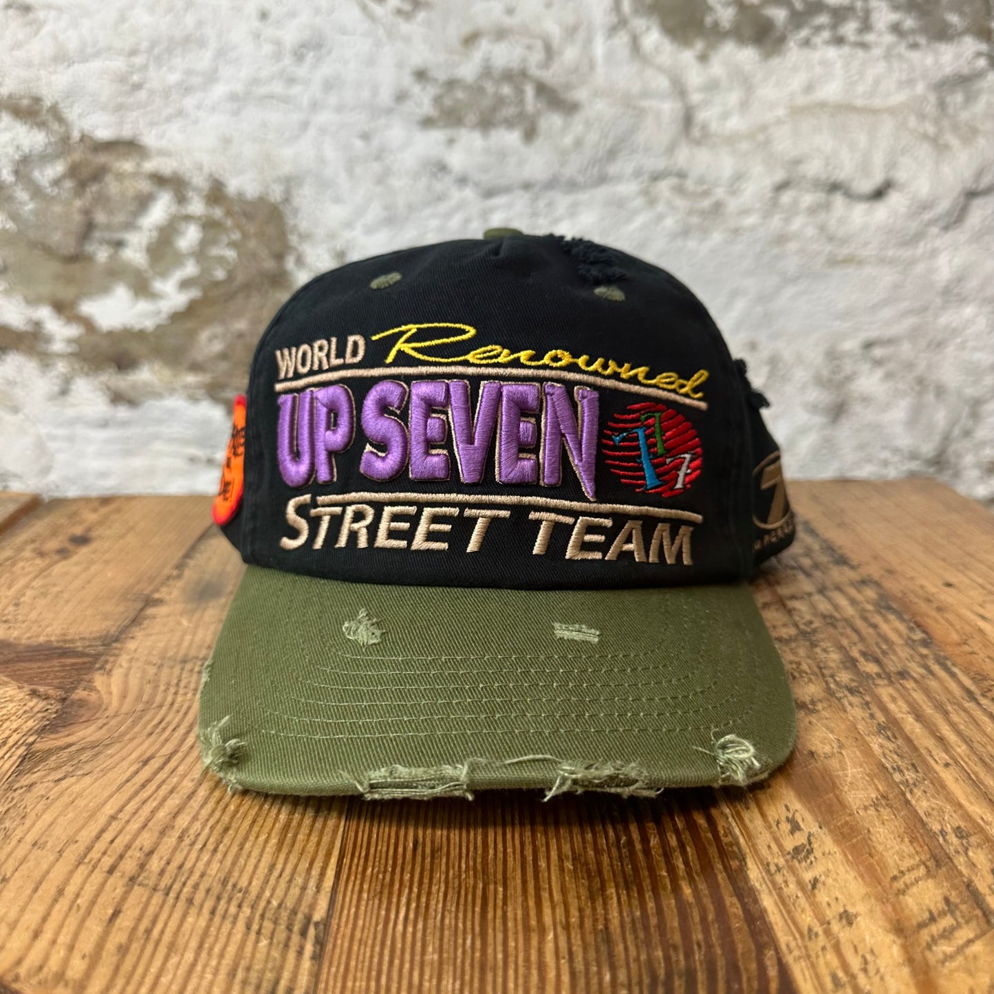 Up7Skate Street Team Black Hat DS