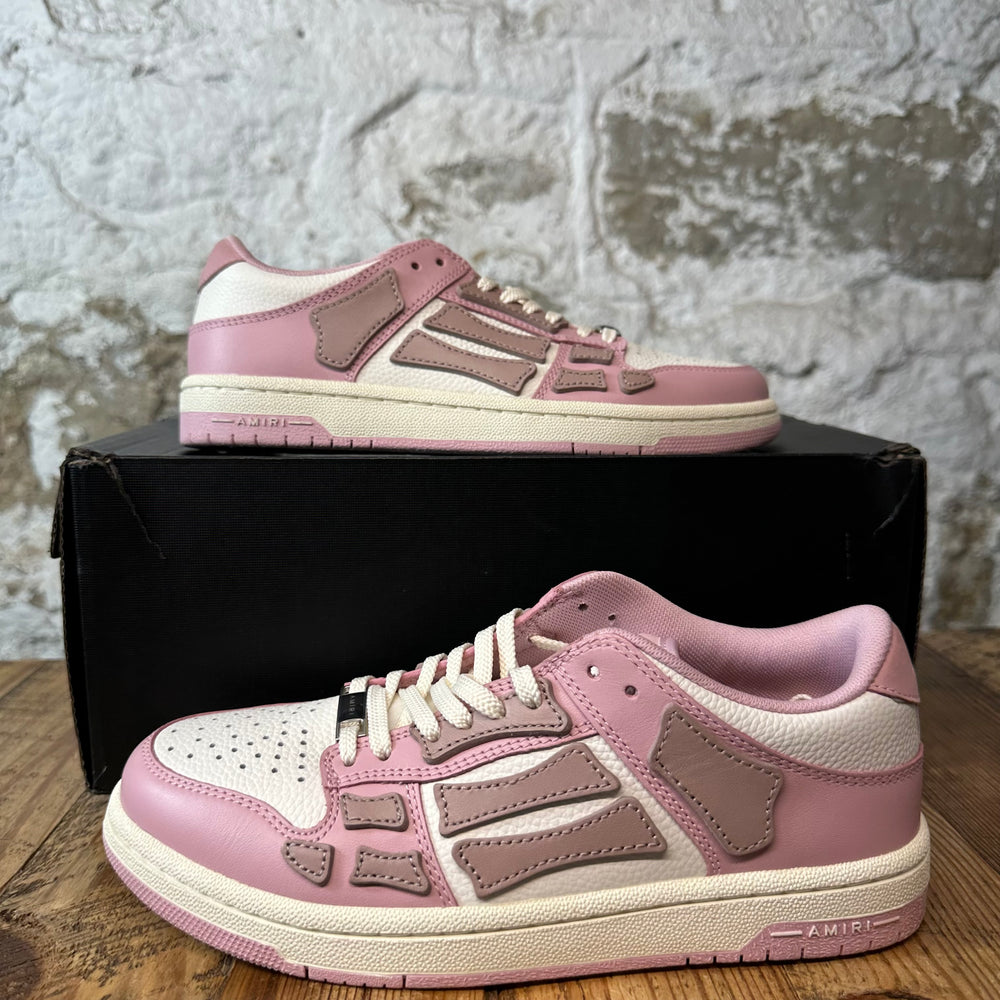 Amiri Pale Rose Skeleton Pink White Sneaker Sz 5 (37)