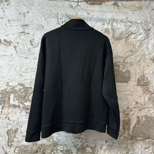 Louis Vuitton Black Monogram Track Jacket Sz L