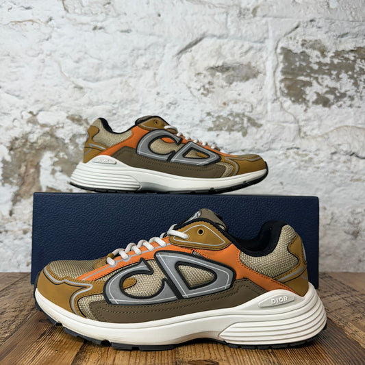 Dior B30 Brown Orange Grey Sneaker Sz 9 (42)