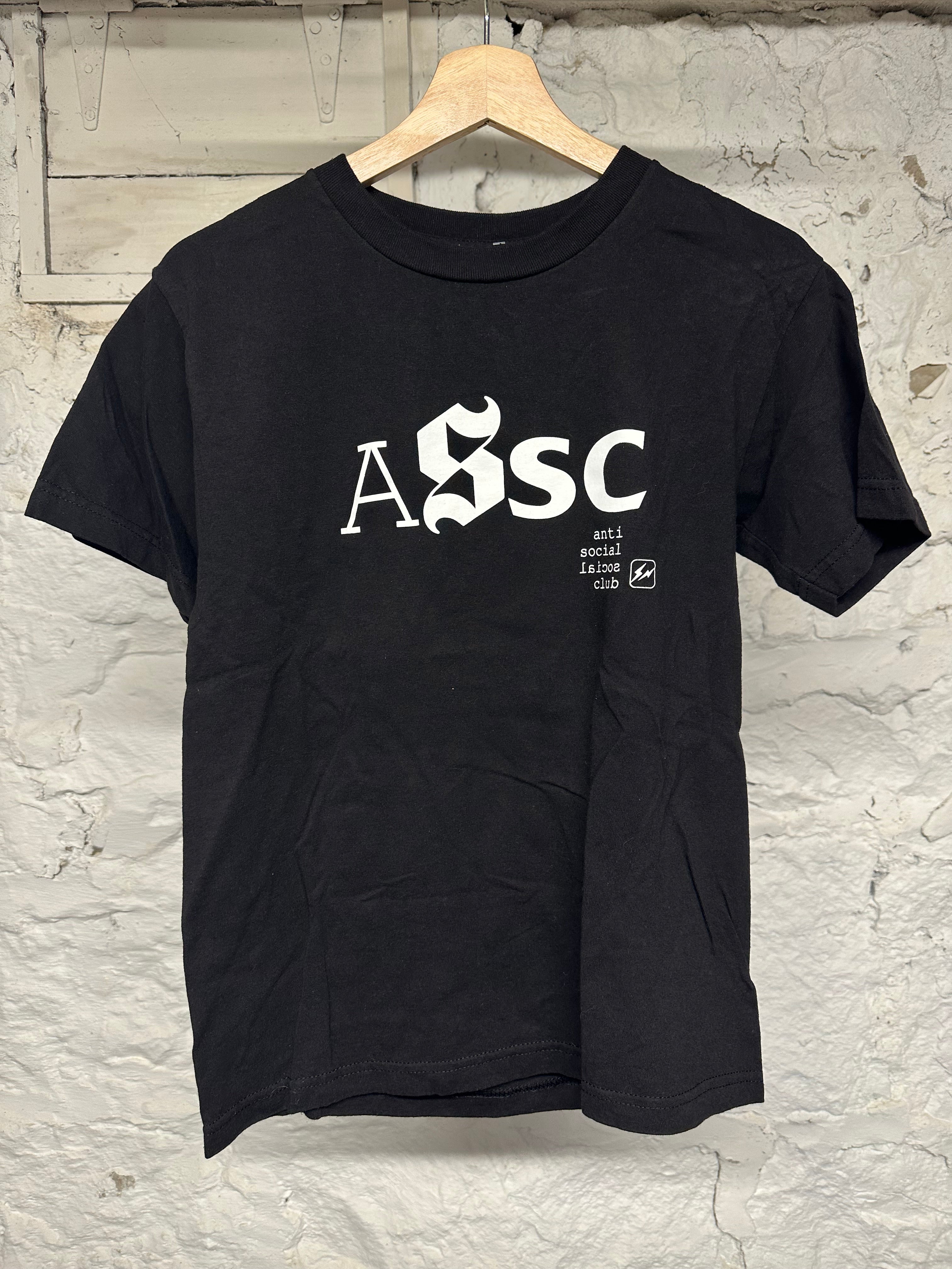 Anti Social Social Club Fragment White Black T-Shirt Sz S