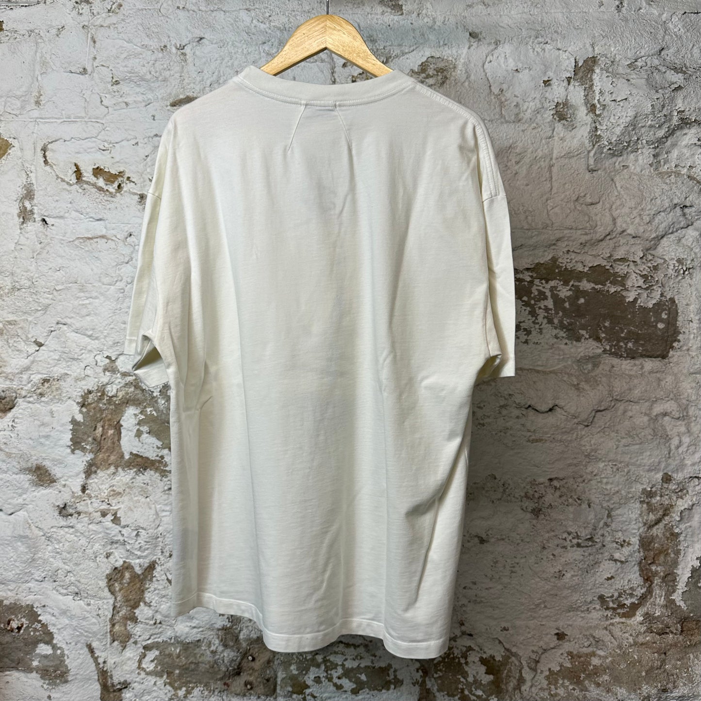 Rhude Destination T-shirt Cream Sz L (Stained)