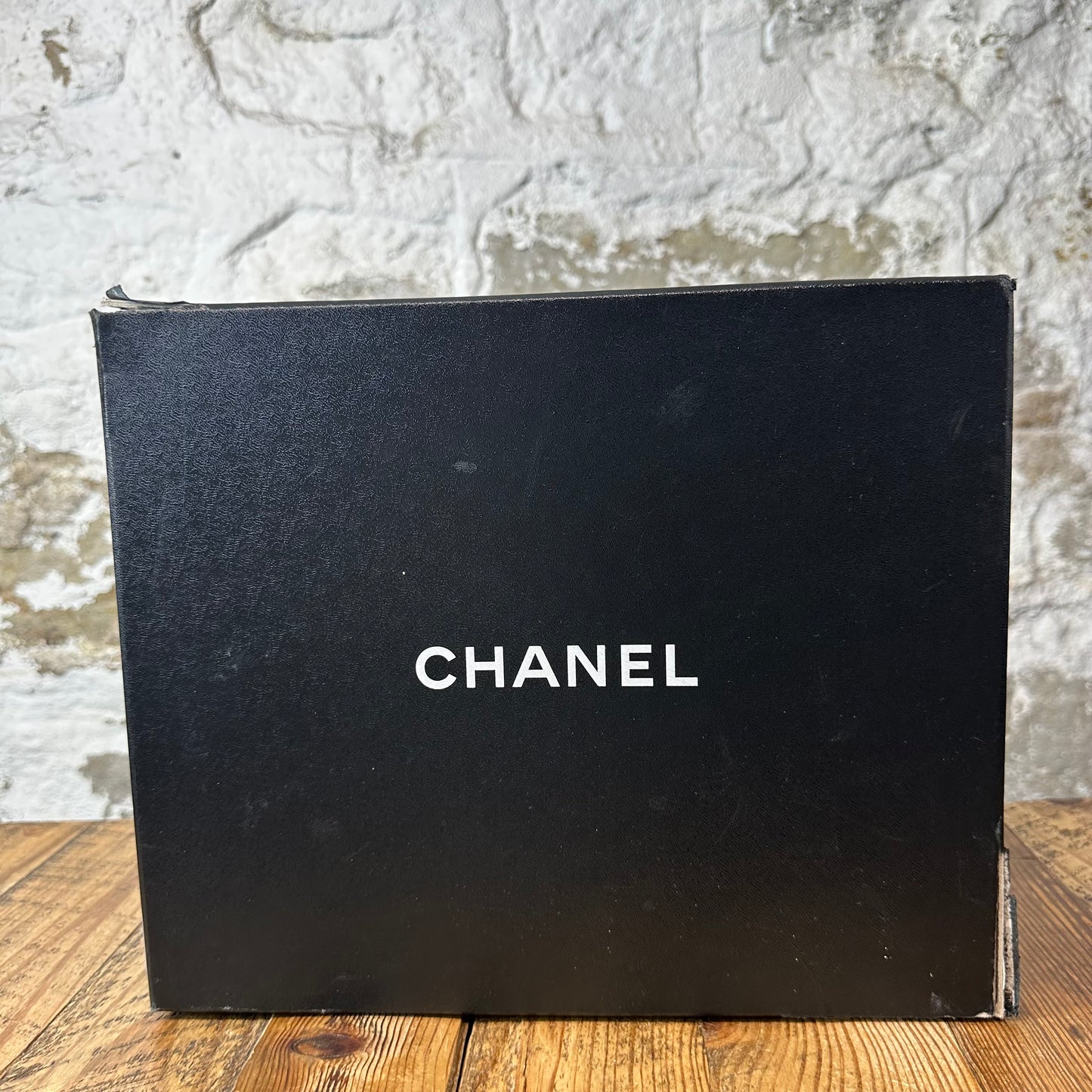 Chanel Silver CC Black Navy Velour Sneaker Sz 8.5 (41.5)