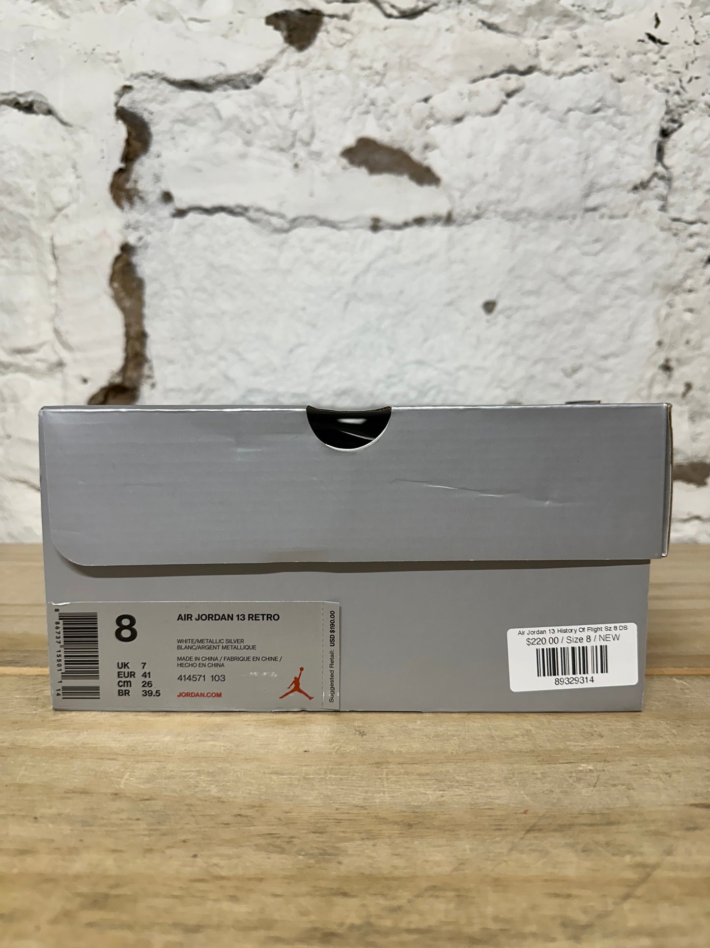 Air Jordan 13 History Of Flight Sz 8 DS