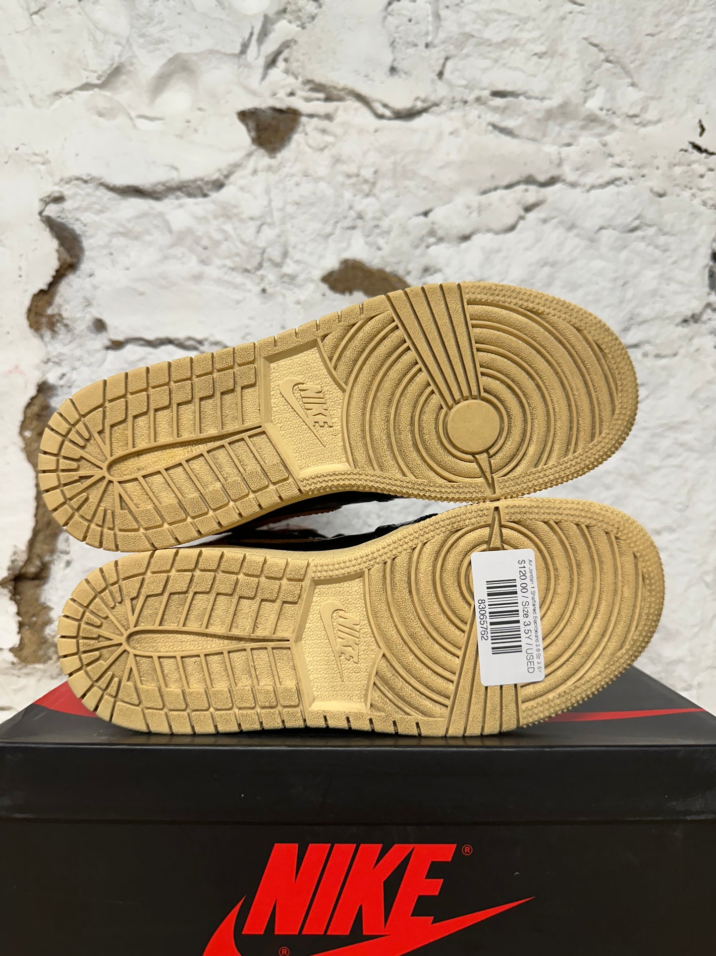 Air Jordan 1 High Shattered Backboard 3.0 Sz 3.5Y