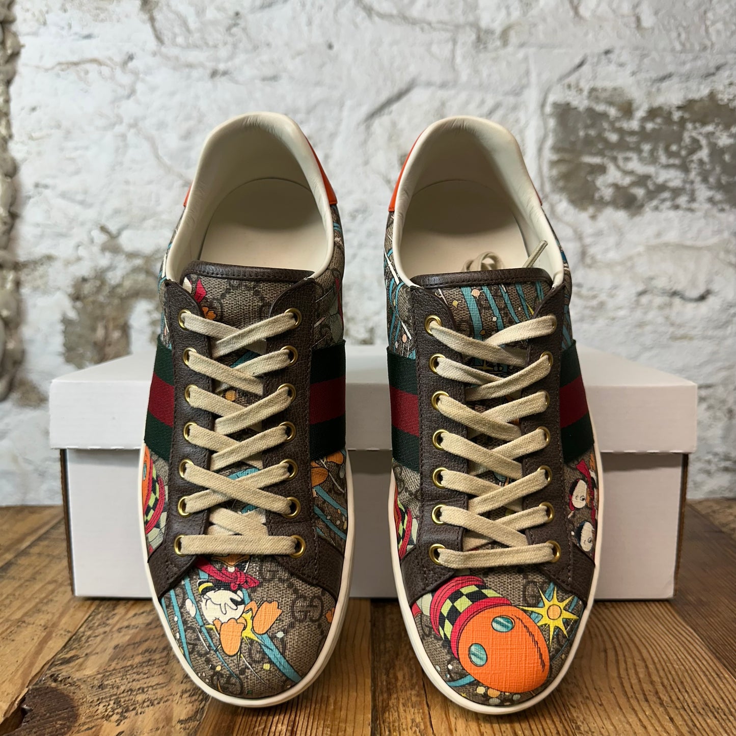 Gucci GG Monogram Disney Ace Sneaker Sz 7.5