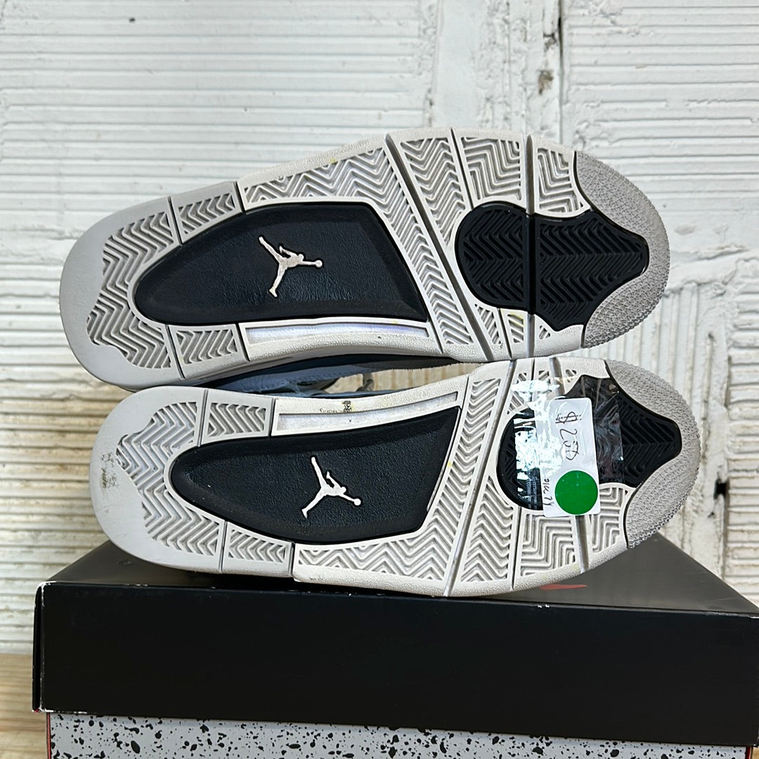 Air Jordan 4 Military Black Sz 7Y