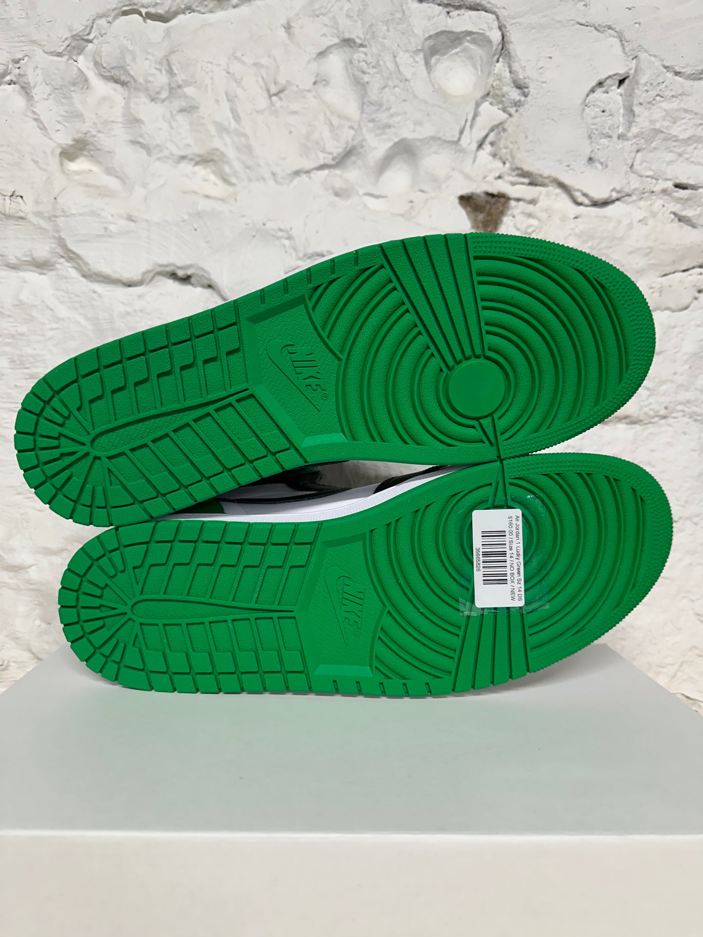 Air Jordan 1 High Lucky Green Sz 14 DS