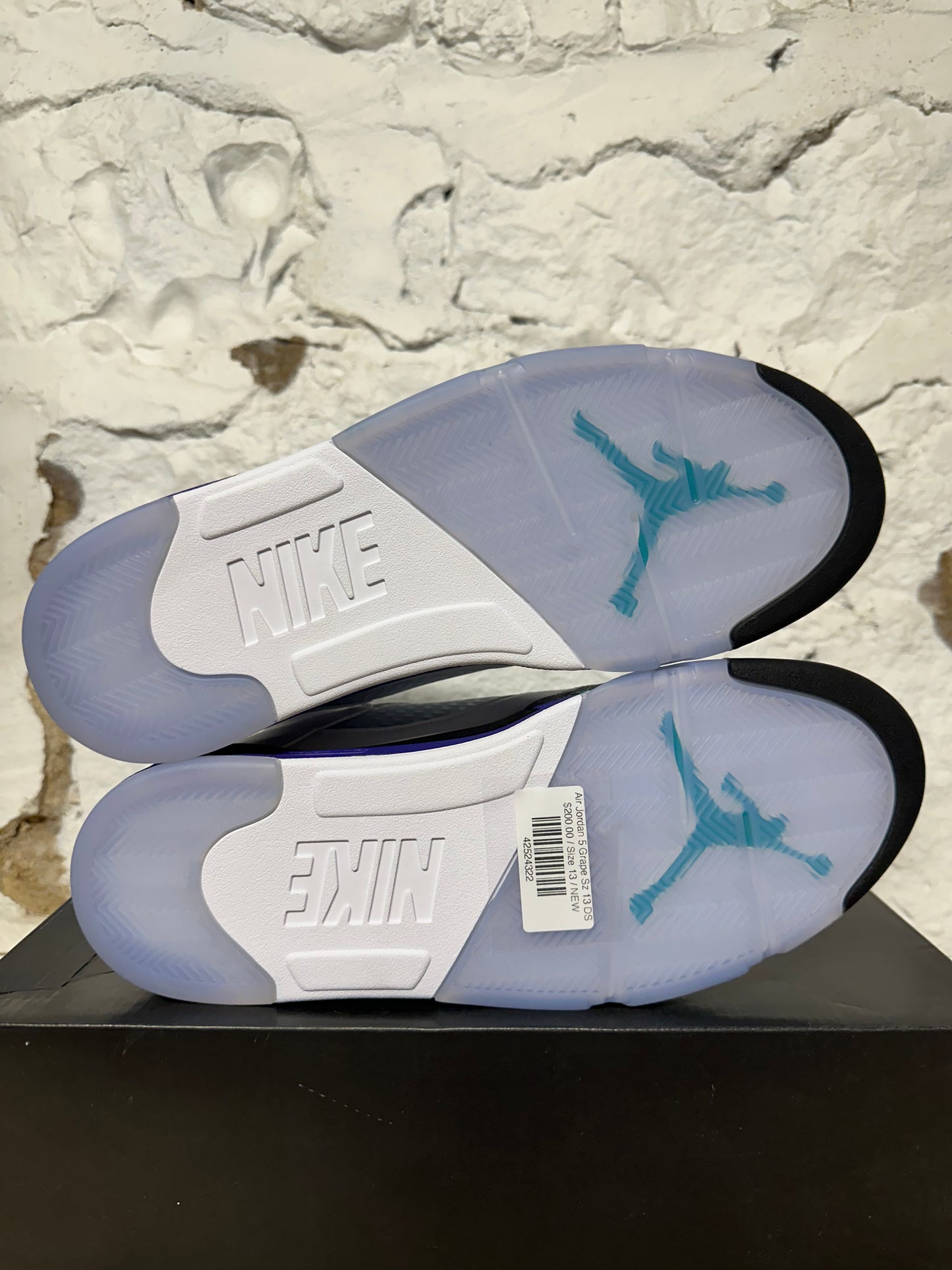Air Jordan 5 Grape Sz 13 DS