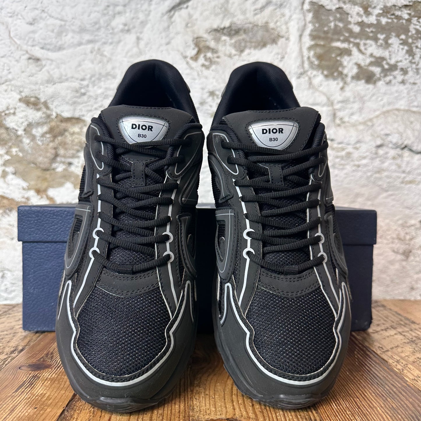 Dior B30 Triple Black Sneaker Sz 13 (46)