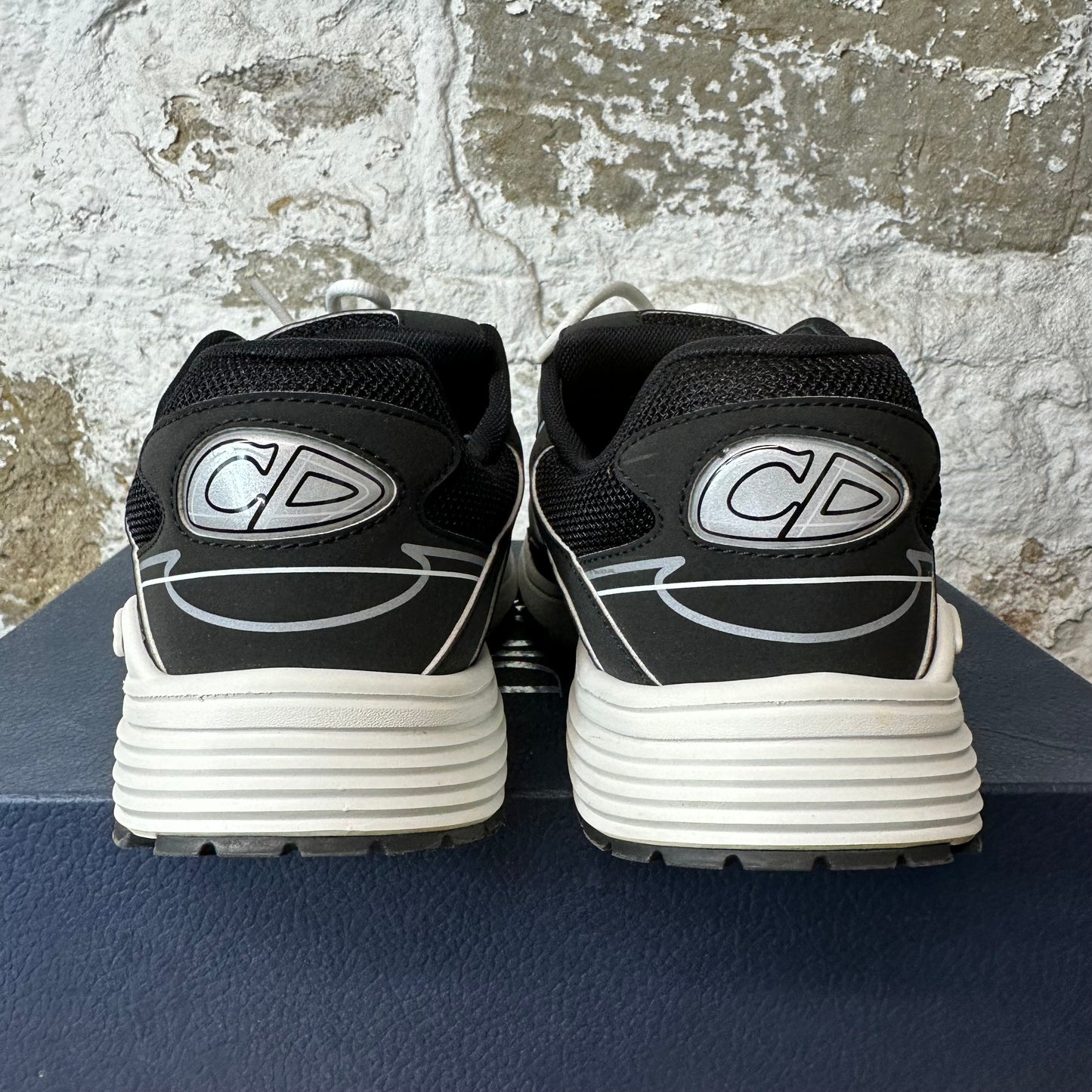 Dior B30 Black Grey White Sneaker Sz 11 (44)