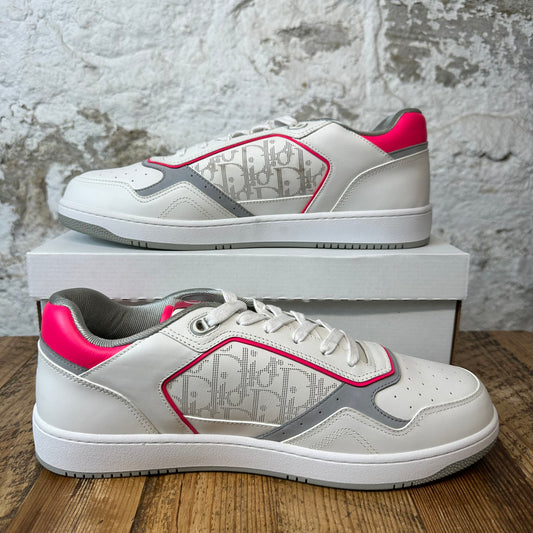 Dior B27 Monogram Pink White Sneaker Sz 15 (48) No Box