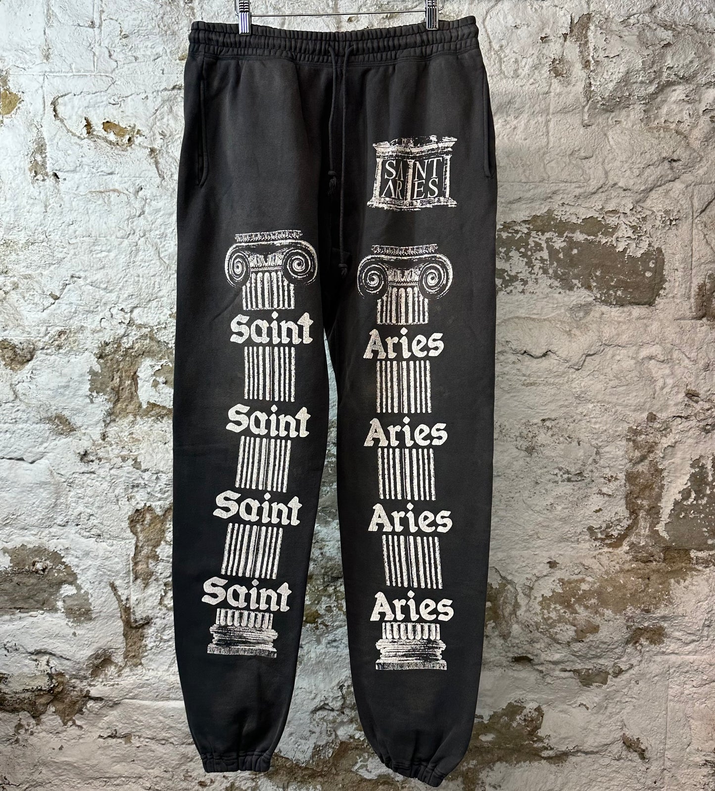 Saint Michael Aries Gray Sweatpants Sz L