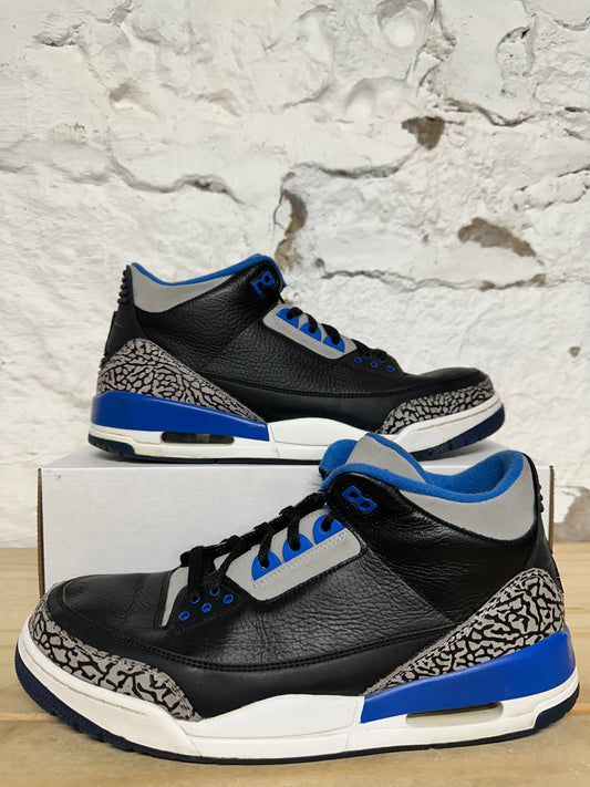 Air Jordan 3 Sport Blue Sz 13