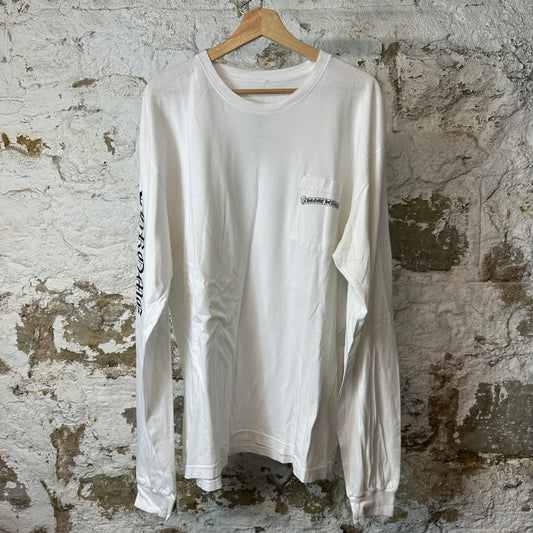Chrome Hearts Cemetery White Long Sleeve Sz XXL