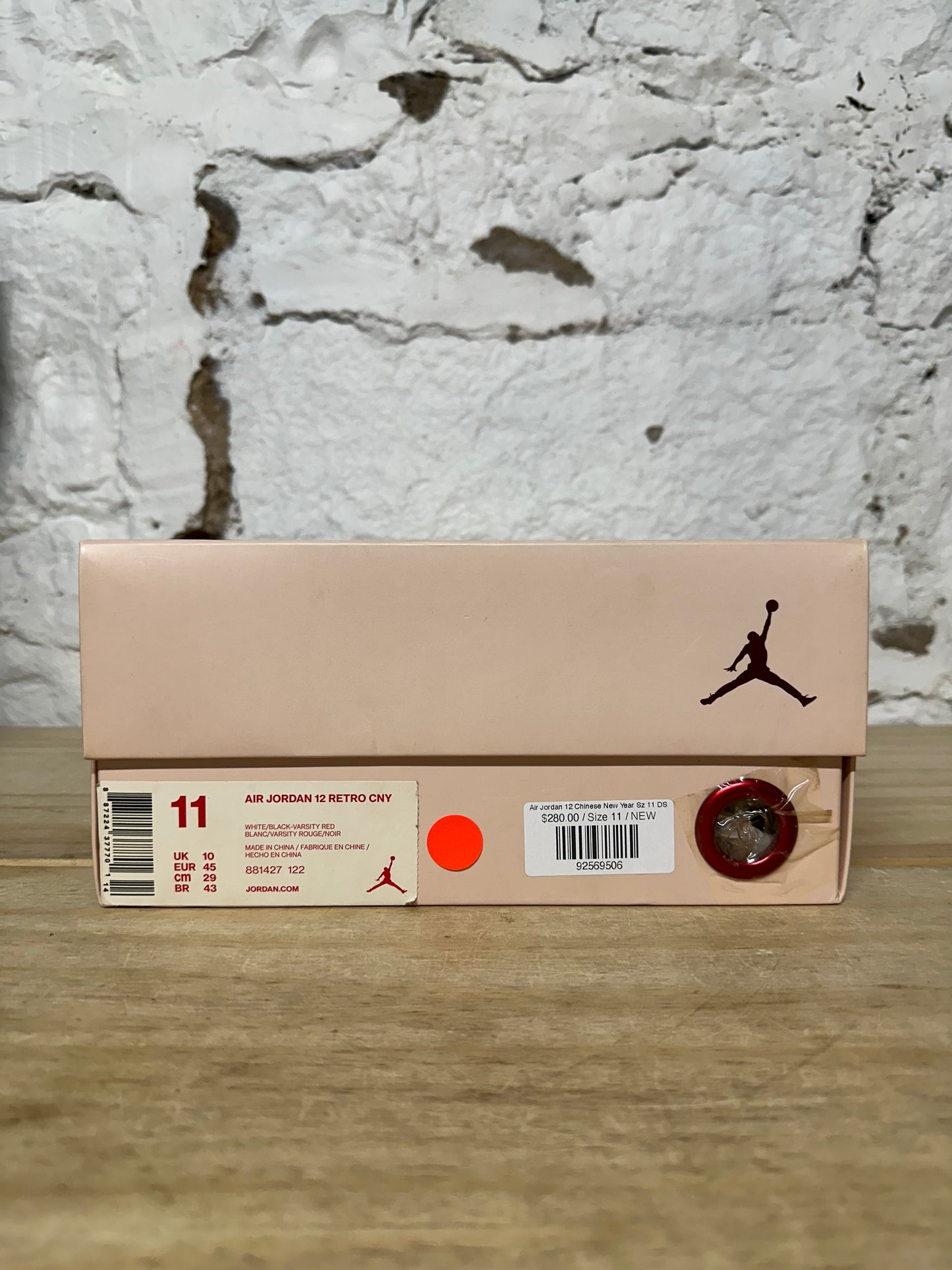 Air Jordan 12 Chinese New Year Sz 11 DS