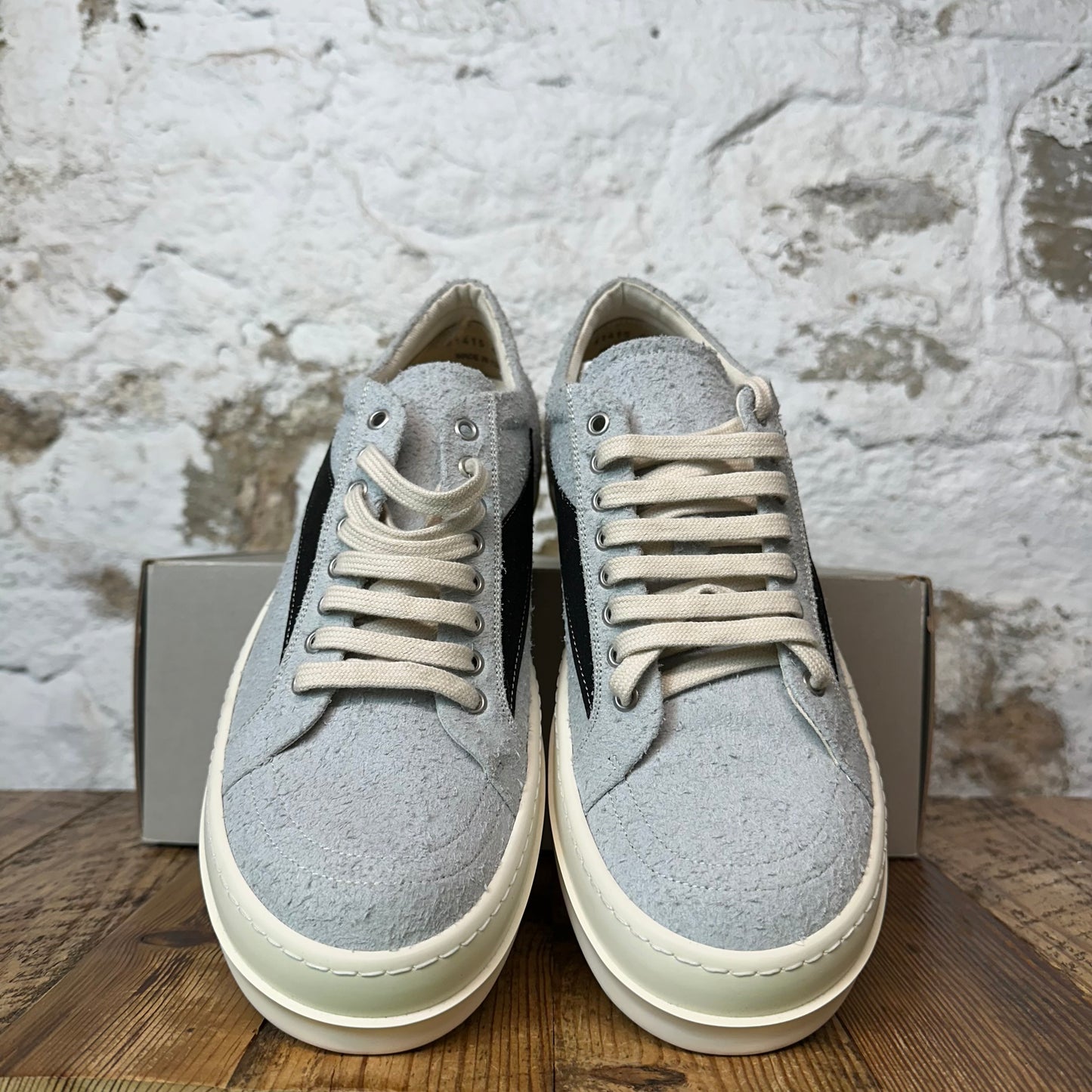 Rick Owens Vintage Oyster Milk Sneaker