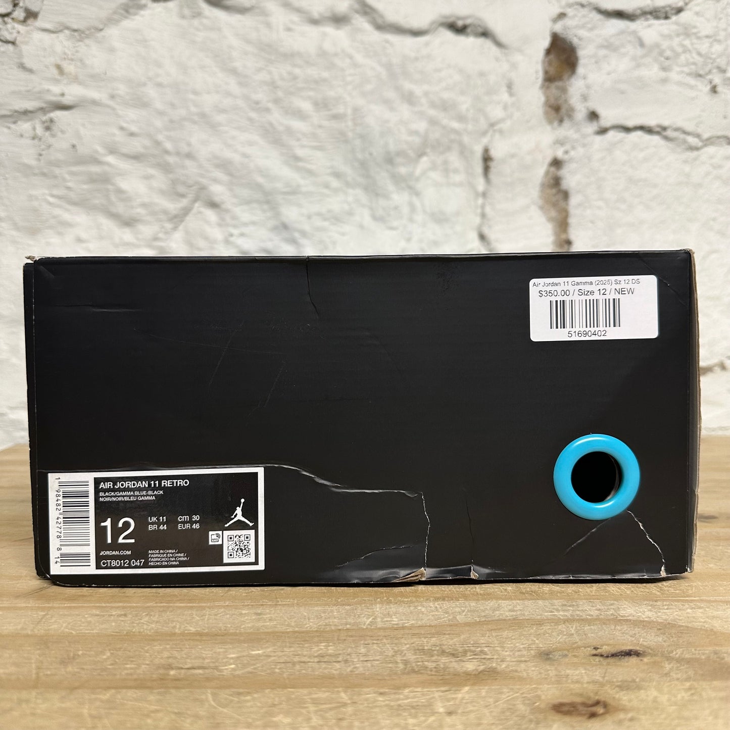 Air Jordan 11 High Gamma Blue (2025) Sz 12 DS