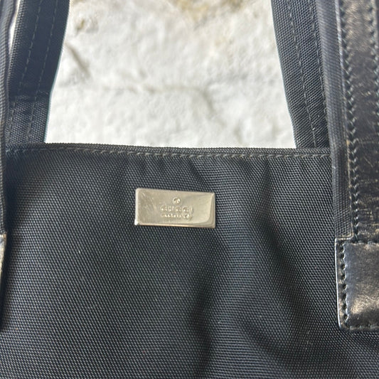 Gucci Black Canvas Purse