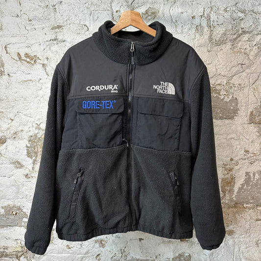 Supreme TNF Fleece Jacket Black Sz XL