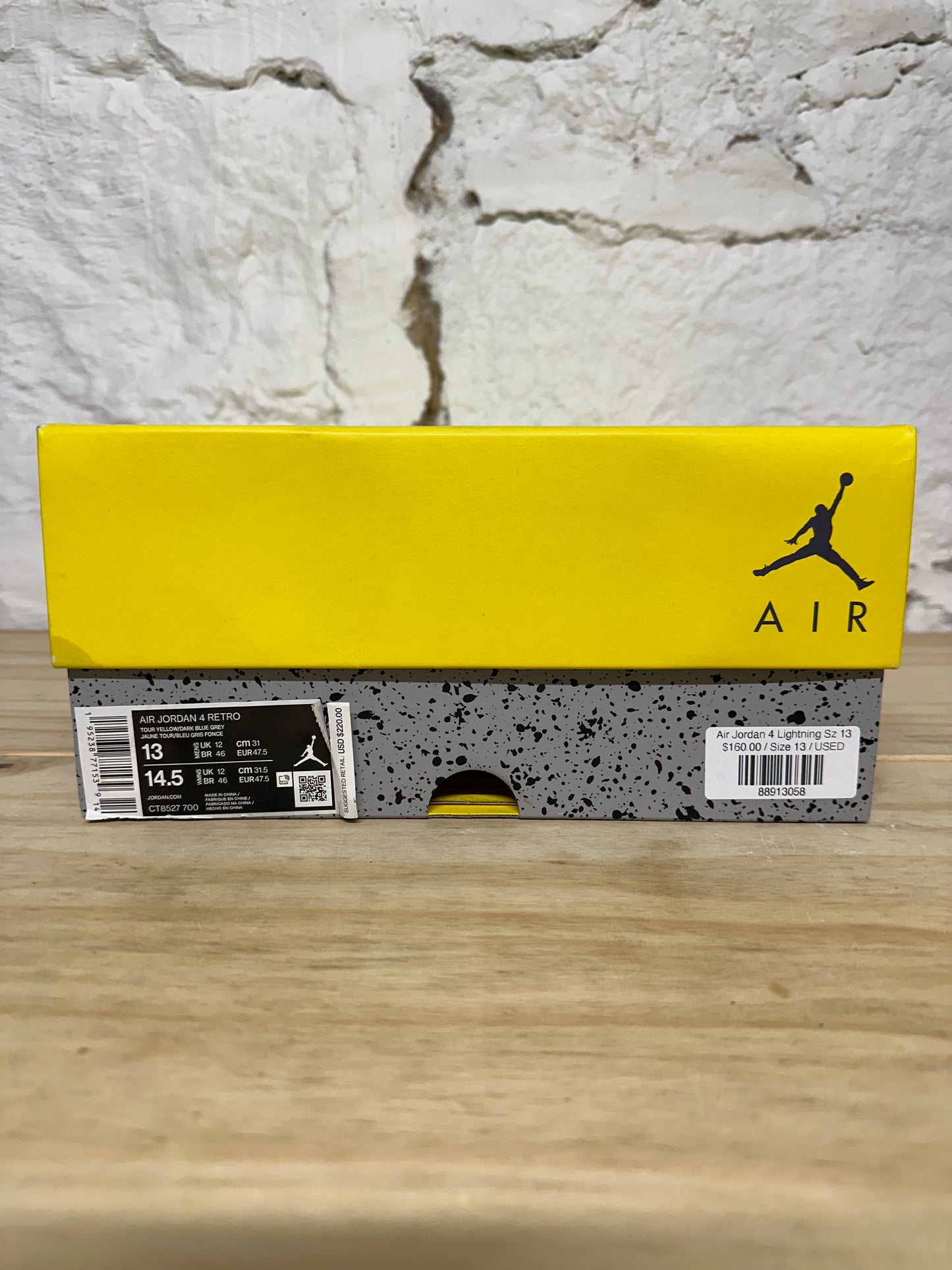 Air Jordan 4 Lightning Sz 13