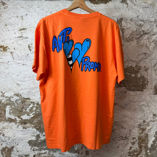 Matty Boy Anti Promo Flame Orange T-Shirt Sz M DS