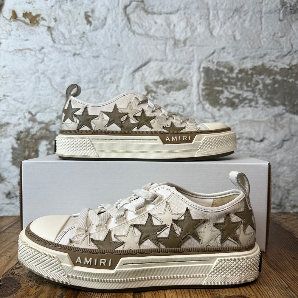 Amiri Brown Beige Star Court Sneaker Sz 8 (41)