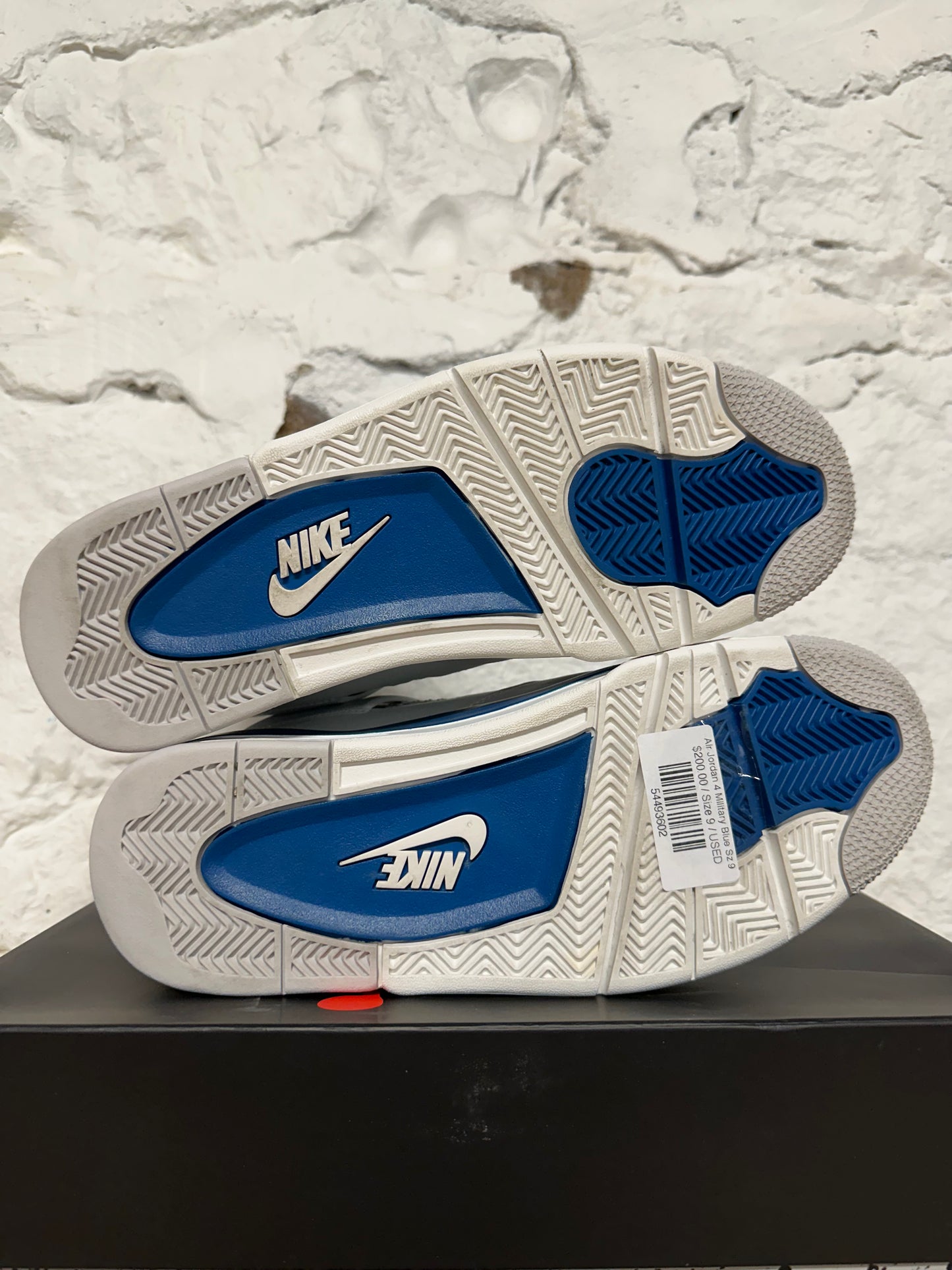 Air Jordan 4 Military Blue Sz 9