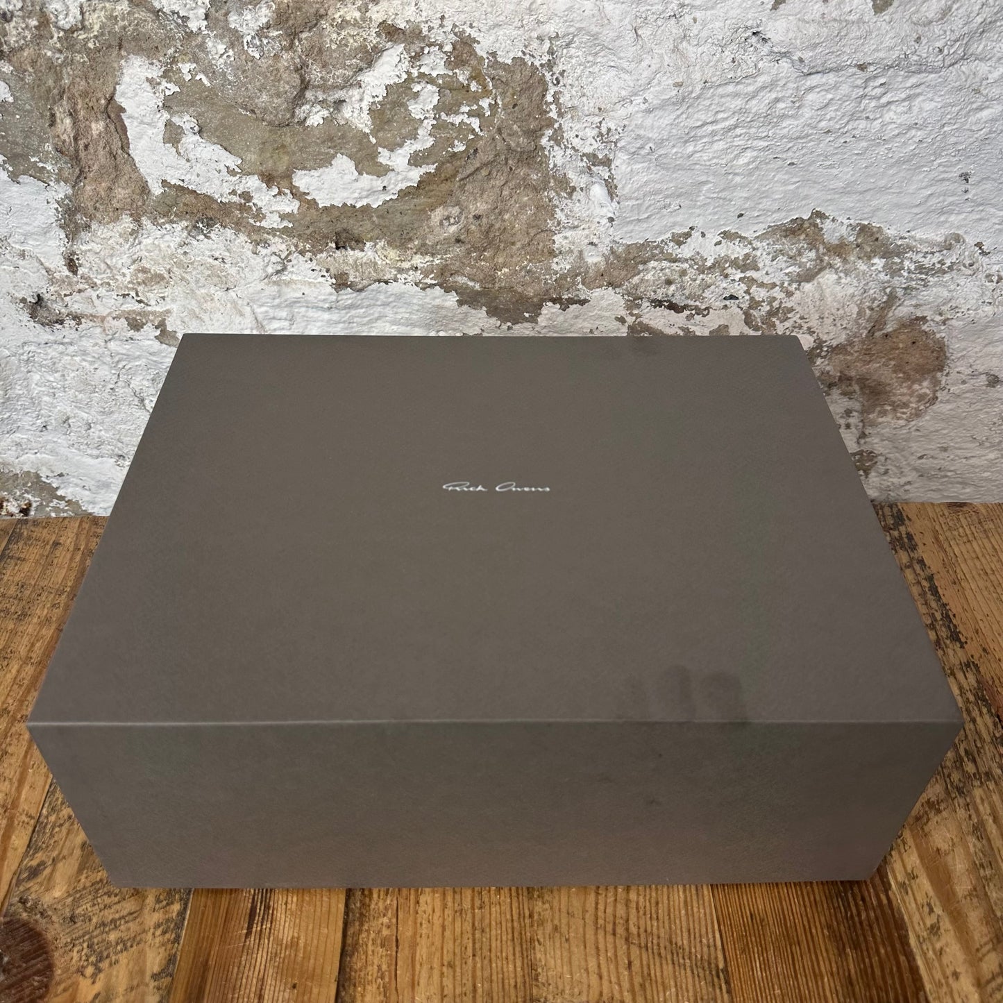 Rick Owens Vintage Brown Milk Sneaker Sz 8 (41) DS