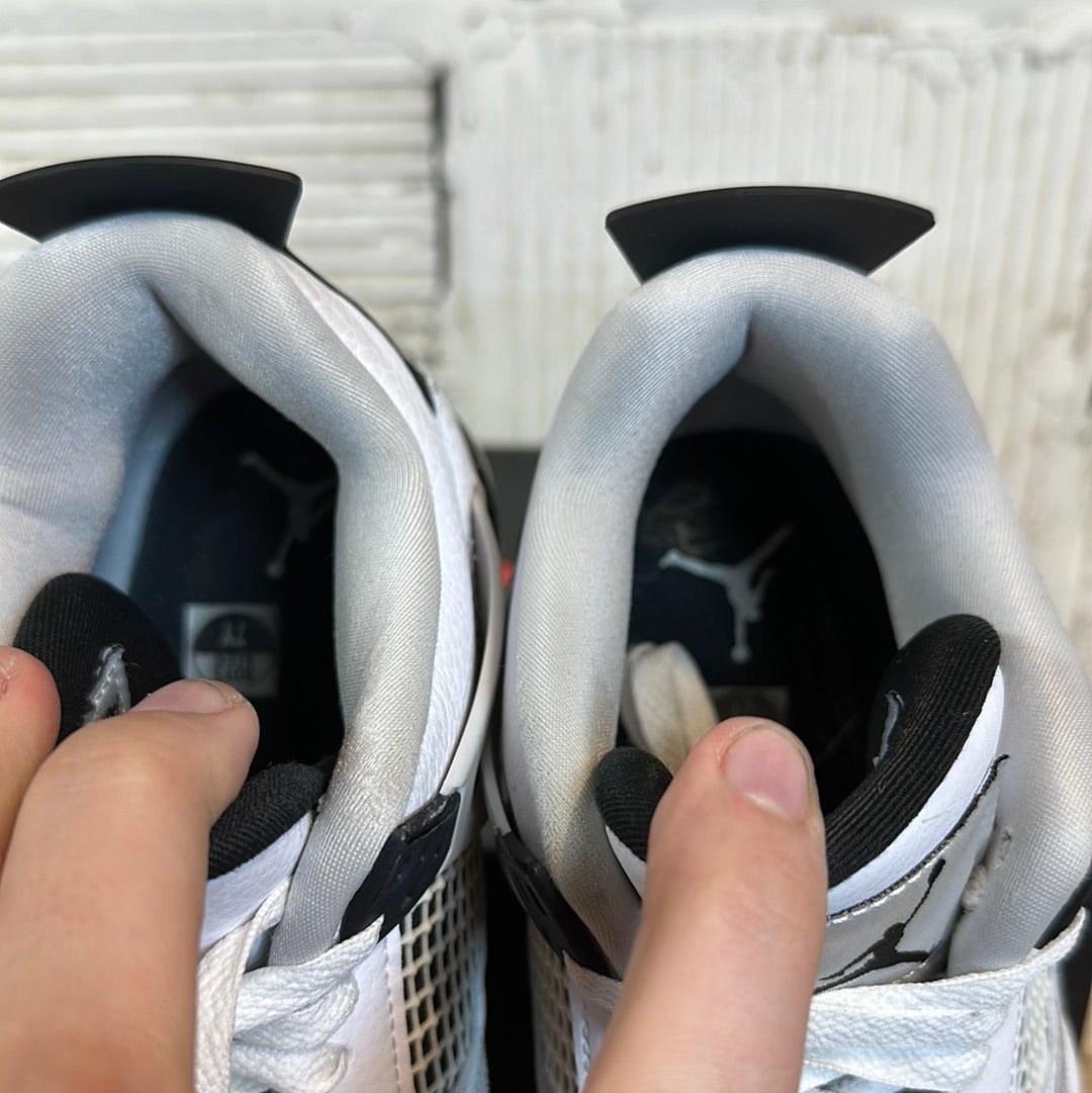 Air Jordan 4 Military Black Sz 7Y