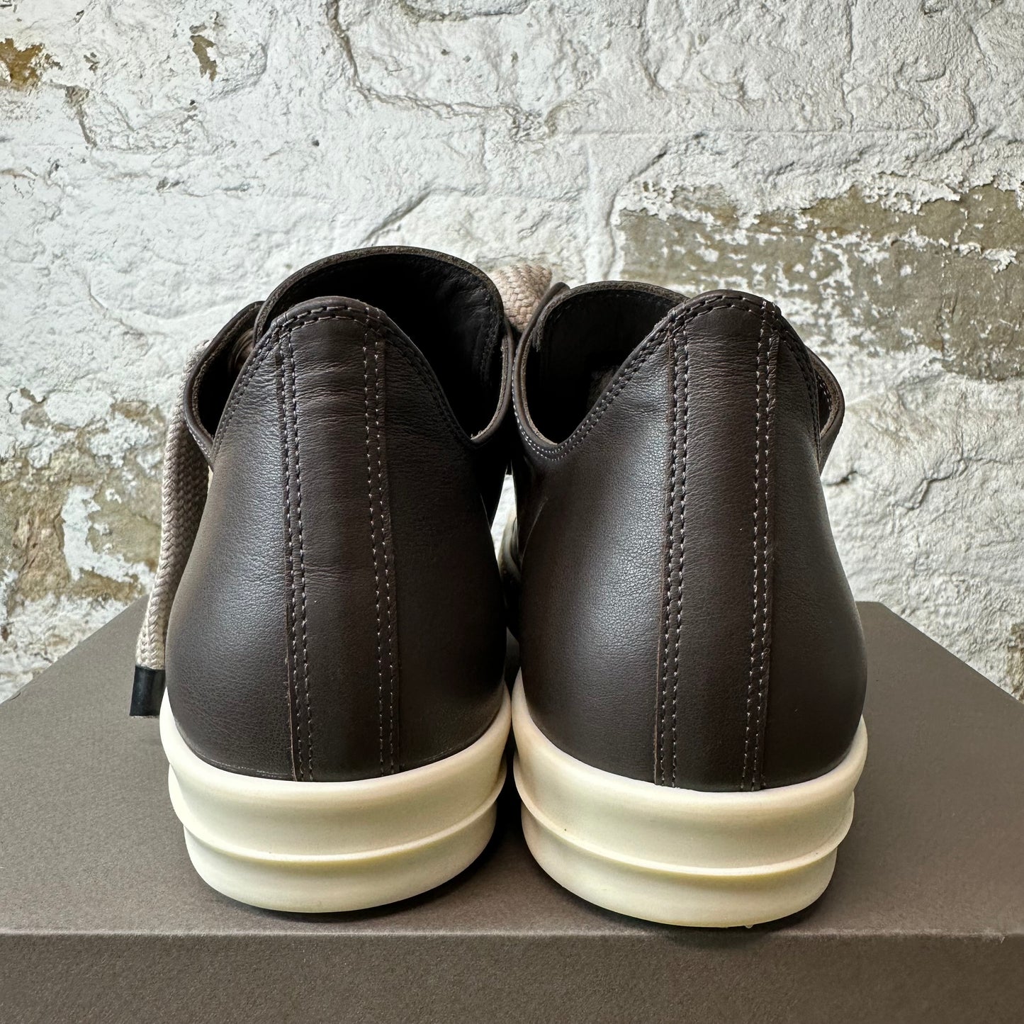 Rick Owens Jumbo Lace Dark Dust Milk Sneaker DS
