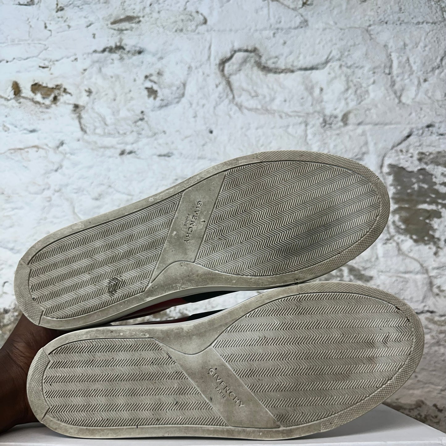 Givenchy Black Strap Red Sneaker Sz 11 (44)