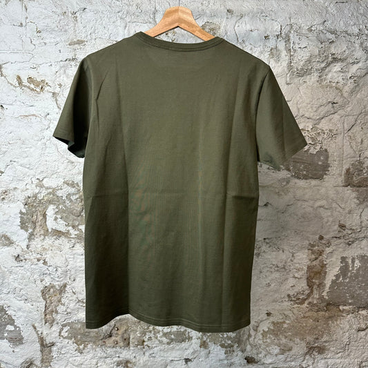 Dior White CD Icon T-shirt Green Sz S