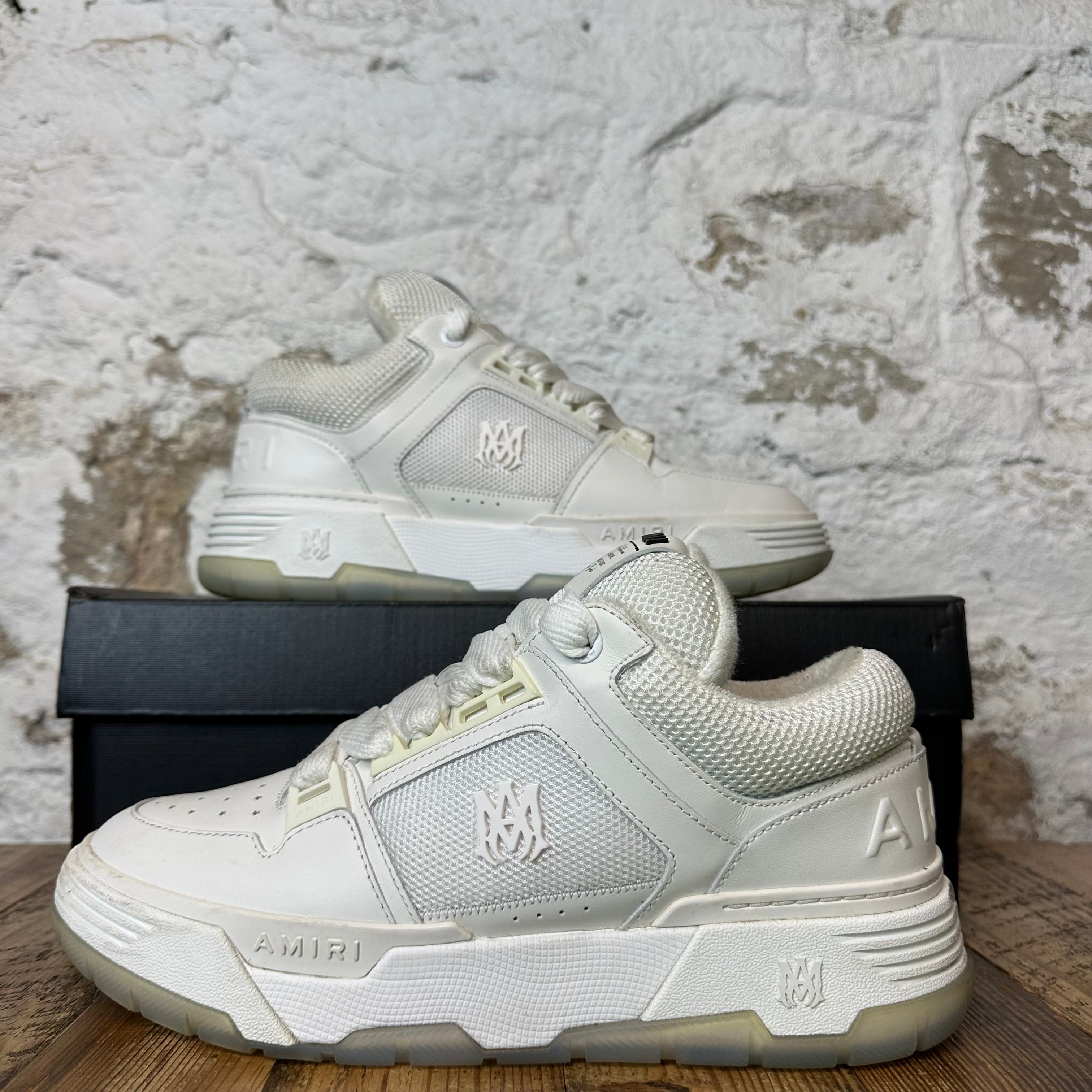 Amiri MA-1 Triple White Sneaker Sz 11 (44)