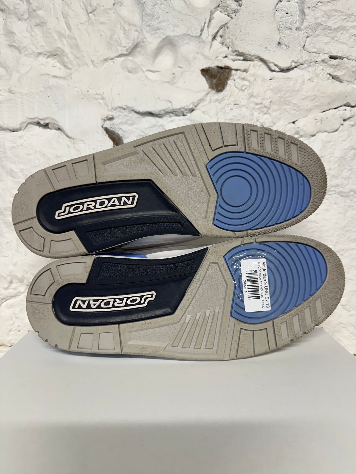 Air Jordan 3 UNC Sz 13