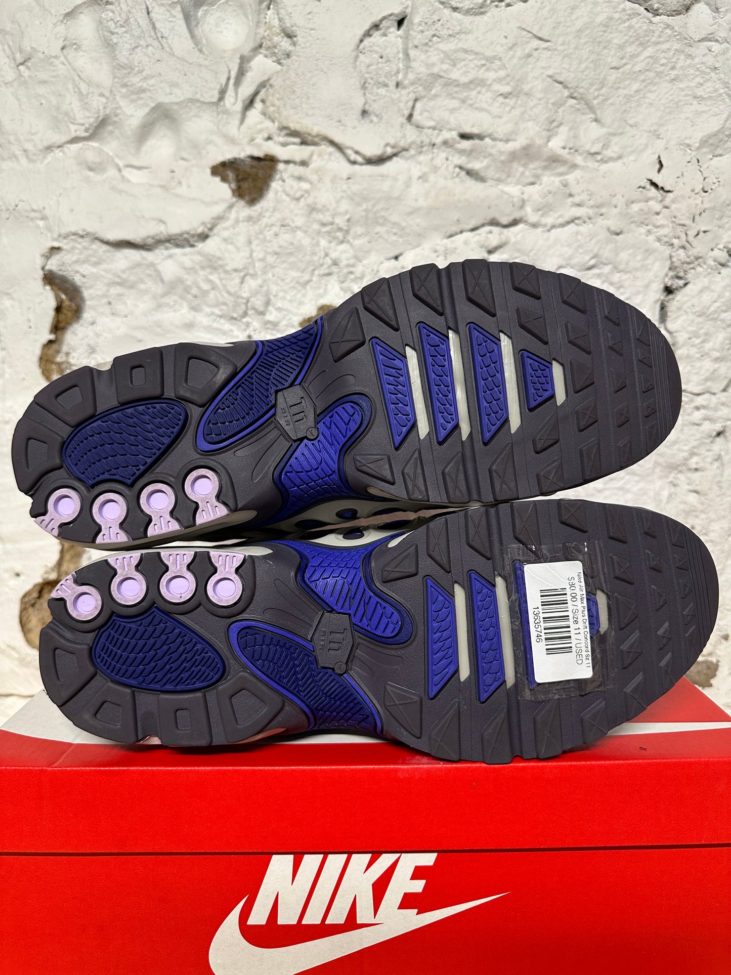 Nike Air Max Plus Drift Concord Sz 11